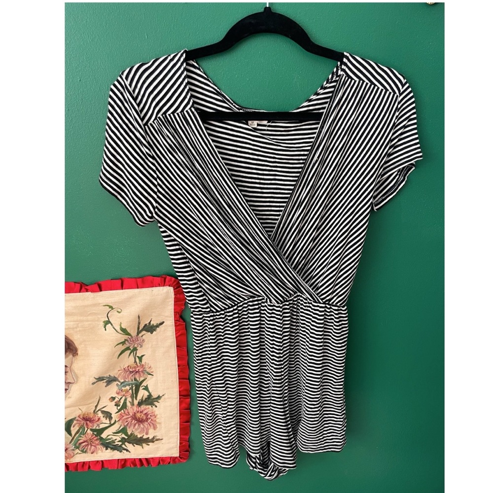 Rolla Coaster Striped Romper